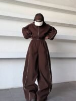 Set AURA marron — vue de face