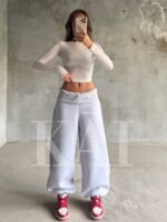 Nova Pants gris clair — face