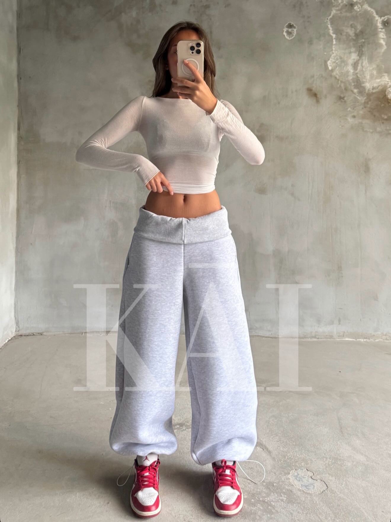 Nova Pants Gris clair