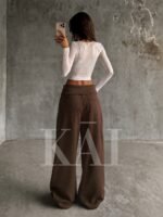 Nova Pants marron — dos
